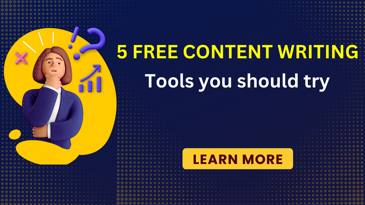 5 Free content writing tools you should try Kalbi Tech 2024